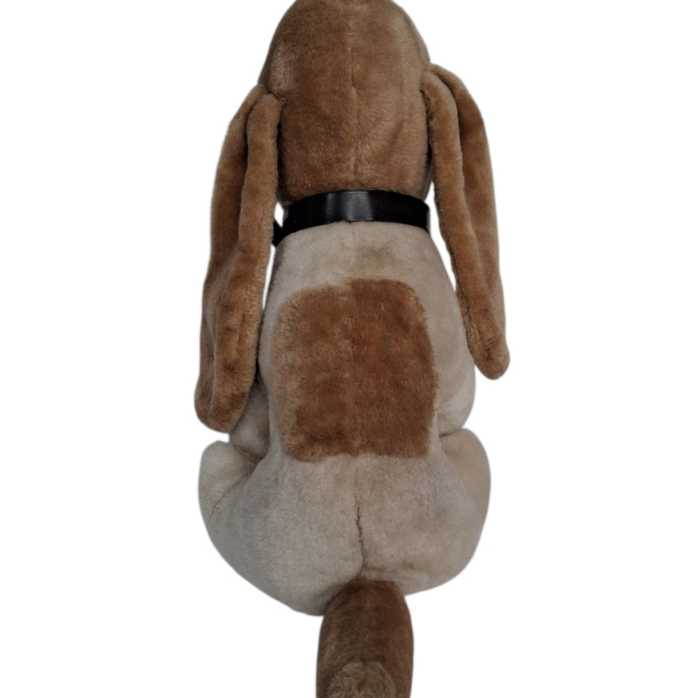 Vintage Animal Fair Inc. Plush Basset Hound Dog Cream and Brown - Picture 4 of 5